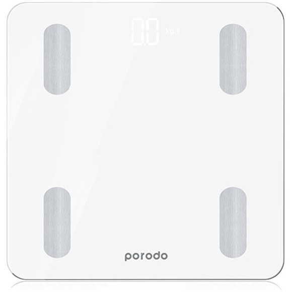 Electronics :: Porodo Full Body Smart Scale - White