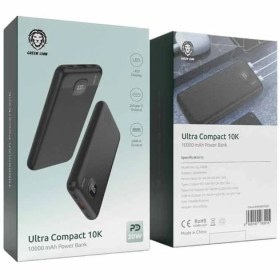 تصویر پاوربانک گرین لاین مدل Ultra Compact ظرفیت 10000 میلی‌آمپر ساعت Green lion compact 10000mAh powerbank