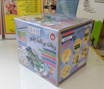 تصویر ربات برنامه پذیر NPR142 تعقیب خط و نور 