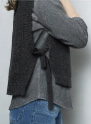 تصویر بافت وست مدل بنددار کد 00321033 