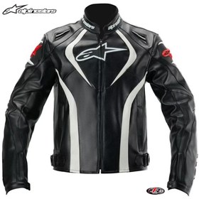 تصویر کاپشن ریس چرمی برند Alpinestar 