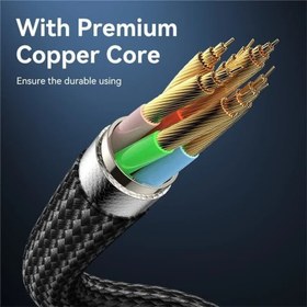 تصویر کابل دو سر تایپ سی فست شارژ 60 وات یسیدو CA183 طول 2 متر Yesido CA183 Type-C To Type-C 3A PD 60W 2m Fast Charging Cable