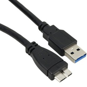 تصویر کابل هارد اورنج USB3 با سرعت انتقال بالا و گارانتی شرکتی 50 سانتی 