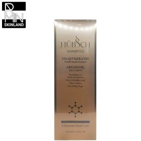 تصویر شامپو مو طلایی هوبش مدل Smart Keratin Hubsch HAIR SHAMPOO Smart Keratin 600ML