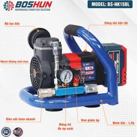 تصویر پمپ باد شارژی بیوتی با دو باتری ۴ آمپری 