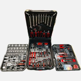 تصویر جعبه بکس چمدانی ۱۸۷ پارچه Tool set