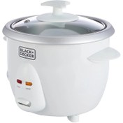 تصویر پلوپز بلک اند دکر مدل RC650 Black & Decker 350W 0.6L Rice Cooker With Removable NonStick Bowl