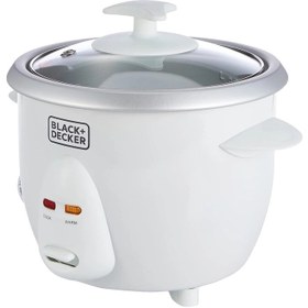 تصویر پلوپز بلک اند دکر مدل RC650 Black & Decker 350W 0.6L Rice Cooker With Removable NonStick Bowl