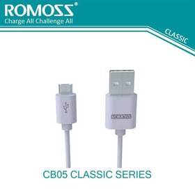 تصویر کابل تبدیل USB به microUSB روموس مدل CB05 طول 1 متر ا Romoss CB05 USB To microUSB Cable 1m Romoss CB05 USB To microUSB Cable 1m