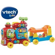 تصویر واکر کودک چند کاره وی تک vtech طرح قطار کد 181903 