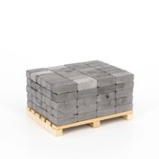 تصویر آجر فشاری مینیاتوری طوسی دو سایز 1.12 و 1.24