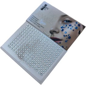 تصویر نگین میکاپ سفید کد 12 