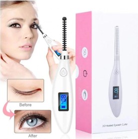 تصویر دستگاه فرمژه حرارتی سه بعدی شارژی 3D DEATED EYELASH CURLER 