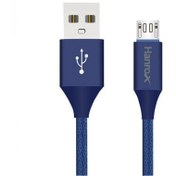تصویر کابل 1متری Micro USB هانروکس مدل M11 ا Hanrox M11 Micro USB Cable 1m Hanrox M11 Micro USB Cable 1m