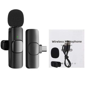 تصویر میکروفن یقه ای بی سیم XP-Z9 Type-C ایکس پی-پروداکت XP-Z9 Type C Wireless Microphone XP-Product