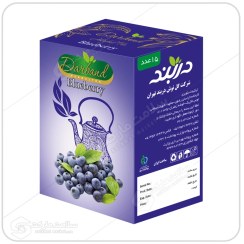 تصویر دمنوش بلوبری دربند | ۱۵عددی Darband blueberry tea bag