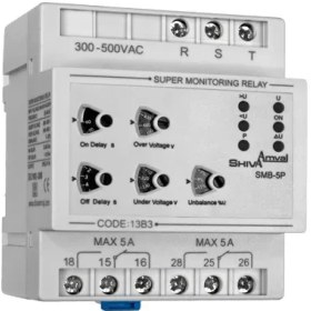 تصویر سوپر کنترل فاز (بدون نول) شیوا امواج مدل SMB-5P model: SMB-5P  /  code: 13B3