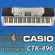 تصویر كيبورد ارگ کاسیو CASIO Portable Keyboards CTK-496 (استوک) 