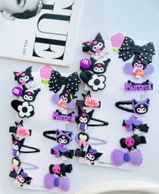 تصویر گیره مو کرومی 