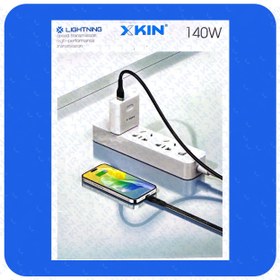 تصویر کابل شارژ USB به لایتنینگ ایکس کین مدل XK-X125 طول 1 متر 