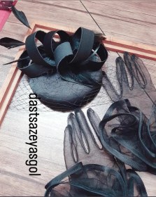 تصویر کلاه فرانسوی کوچک - شماره6 / مشکی kolah faransavi