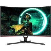 تصویر مانیتور خمیده گیمینگ 32 اینچ ای او سی مدل C32G3E ا AOC C32G3E 32 Inch VA Curved Gaming Monitor AOC C32G3E 32 Inch VA Curved Gaming Monitor