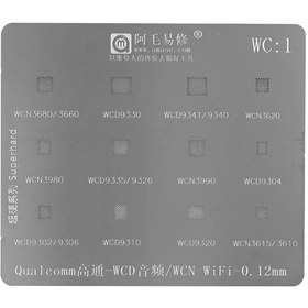 تصویر شابلون AMAOE WC1 WCD/WCN 