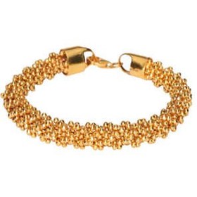 تصویر دستبند طلا 18 عیار زنانه گالری گیرا مدل M5770 