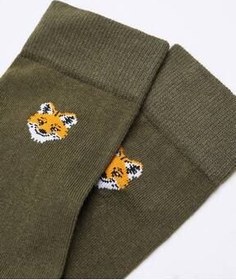 تصویر جوراب آبی مردانه نخی دوزی کوسه اورجینال منگو MANGO Man 