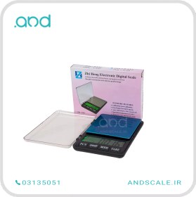 تصویر ترازو حساس جیبی 3 کیلوگرم با دقت 0/1 گرمElectronic scale mh-999 