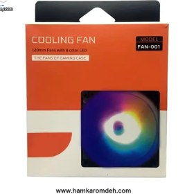 تصویر فن کیس RGB 001 انزو ENZO 