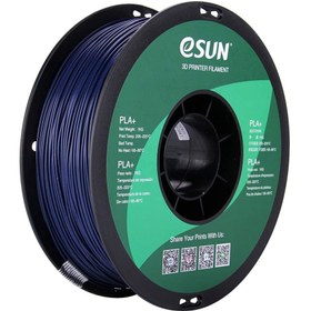 تصویر فیلامنت +PLA آبی روشن 1.75 میلیمتر یک کیلوگرمی ایسان (eSUN) ESUN Light Blue pla+ 3D printer filament