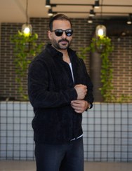 تصویر پیراهن کبریتی برند 2512 مناسب پاییز - مشکی / XL 