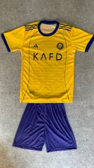تصویر پیراهن شورت باشگاهی النصر عربستان ۲۰۲۶ کد ۱۲۰۷ - سایز سه 