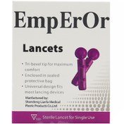 تصویر سوزن تست قند خون امپرور 100 عددی EmpEror Blood Glucose Test Needle 100 pcs