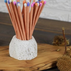 تصویر کبریت شومینه گلبهی 