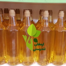 تصویر روغن کنجد خالص با کنجد درجه یک ارمغان تندرستی (یک لیتری ) 