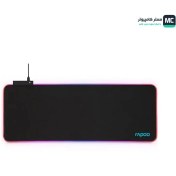 تصویر موس پد گیمینگ رپو مدل VP610 RGB BLACK 80*30 RAPOO GAMING MOUSEPAD RGB BLACK 80*30