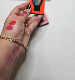 تصویر گچ مو رنگی - نارنجی 