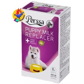 تصویر شیر خشک سگ پرسا مدل Puppy Milk وزن 450 گرم 