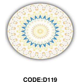 تصویر پادری فرشینه گرد سایز ۶۰ در ۶۰ 