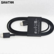 تصویر کابل شارژ سوپر فست 25 تا 45 وات دو سر تایپ سی توکارتنی اصلی و اورجینال سامسونگ 