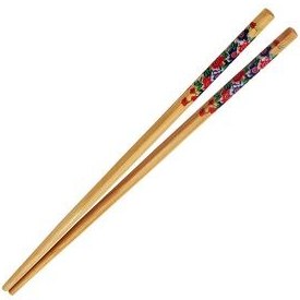 تصویر چوب غذاخوری چاپستیک 1 جفتی چوبی ا bamboo chopsticks bamboo chopsticks