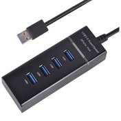 تصویر هاب 4 پورت USB 3.0 مدل XL-5069 هاب لپ تاپ USB, USB 2.۰,USB ۳.۱ 4 متفرقه مشکی