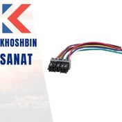 تصویر سوکت کلید شیشه بالابر سمت چپ پژو SLX و سمند مدل بالا 90 