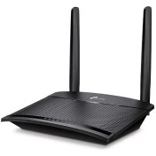 تصویر مودم سیم کارتی ثابت برند TPLINK مدل MR-100 - سلامت کالا و ۷روز مهلت تست TP-Link TL-MR100 300 Mbps Wireless N 4G LTE Router