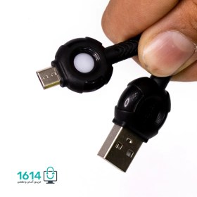 تصویر کابل تبدیل USB به MicroUSB موکسوم مدل MX-CB72 طول 1 متر MOXOM MX-CB72 USB To micro USB CHARGING CABLE 1M