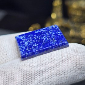 تصویر نگین سنگ لاجورد معدنی 