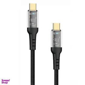 تصویر کابل تبدیل USB-CبهUSB-C پرووان مدل PCC113 60W PD طول 1 متر 