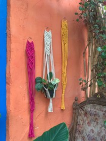 تصویر آویز گلدون طرح دیواری 